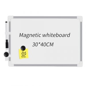 Royomal Tableau Blanc Magnétique, 40x30cm A3 Tableau blanc effaçable, Tableau Blanc Magnétique A3 et Chevalet Portable Double Face, pour Dessiner à l'école et à la Maison (URSULET COMMERCE SARL, neuf)
