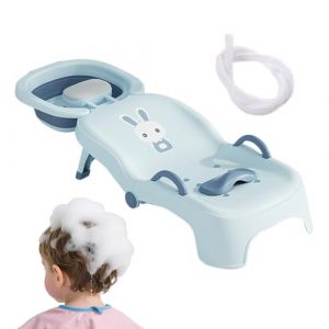 Chaise de cheveux pour - chaise de shampooing pour | Si&egrave;ge Rinser pour | Recliner pliant pourenfants, si&egrave;ge inclinable r&eacute;glable pour les filles pour gar&ccedil;ons de b (mjingste, neuf)