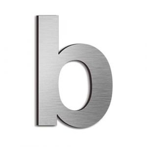 nanlyiau 6in Numero maison Num&eacute;ros de maison numero maisonchiffres de boite aux lettres numero maison design en acier inoxydable 304 massif Hauteur 6in/15.3mm(6in number b) (nanly, neuf)