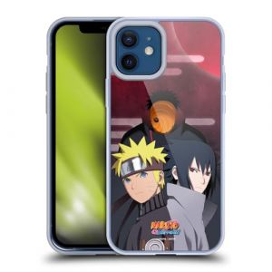 Head Case Designs sous Licence Officielle Naruto Shippuden Obito Naruto Sasuke Art Cl&eacute; Coque en Gel [Qualit&eacute; Militaire] Compatible avec Apple iPhone 12 / iPhone 12 Pro Et Compatible avec MagSafe (eCell, neuf)