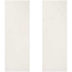 GORGECRAFT 2pcs Toile de Chilienne Chaise de Plage,120x43cm,Blanches Sling Remplacement Toile de Transat pour Chaises Longues Pliantes Bain de Soleil,en Extérieur,l’été,Jardin,Cour (GORGECRAFT FR, neuf)