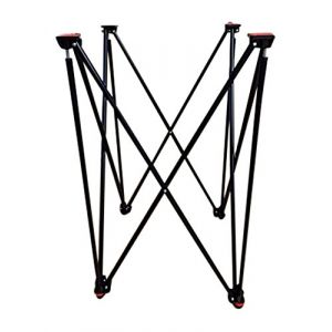 GICO Carrom Stand Table Pieds r&egrave;glables Support universale billard indien- 2118 (GICO Spielwaren-Vertrieb GmbH, neuf)