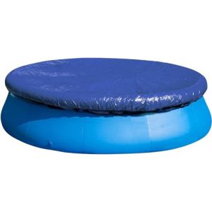 457CM Bâche Protection pour Piscine - Bache Piscine Ronde - Couverture de Extérieur Ronde Spa Baignoire idéale, Imperméable Anti-Poussière Anti-UV, Bâche de Piscine été et Hiver avec Cordon (GIONAR-FR, neuf)