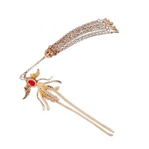 Barrette &agrave; cheveux traditionnelle chinoise traditionnelle chinoise ph&eacute;nix b&acirc;tonnets &agrave; cheveux pour filles Cosplay Accessoires de cheveux (GuangZhouGanLuoKeJiYouXianGongSi, neuf)