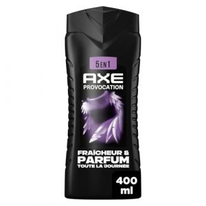 AXE – Gel Douche Multi-Usage Fraîcheur Noix de Coco & Poivre Noir, Nettoie Corps, Visage, Cheveux (400mL) - lot de 3 - Vendu par Lot (Marché Parisien, neuf)
