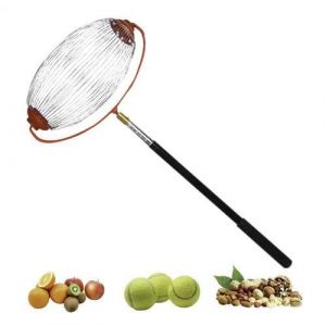 Ramasse Noix Avec Manche, Cueille Fruit Telescopique, Rouleau Ramasse Noix Acier Inoxydable, Ramasses Pomme Au Sol, Collecteur De Noixs, Outils Jardinage Pour Glands, P&eacute;can, Ch&acirc;taigne(Grand) (luottnv, neuf)