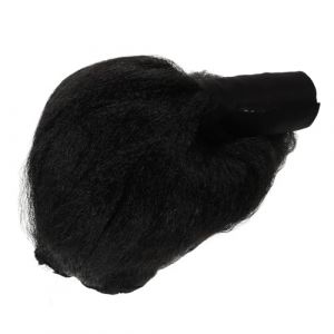 MAGICLULU Postiche de Guerrier Japonais Noir pour Hommes Postiche de Lutteur Traditionnel en Fibres Synth&eacute;tiques pour Soir&eacute;e et D&eacute;guisement Japonais Ajustement Confortable et Maintien (Rianley, neuf)