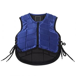 Leapiture Gilet &eacute;questre Gilet Protection Corps Mousse Rembourr&eacute; S&eacute;curit&eacute; &eacute;quitation Protection Gilet de Protection Equitation Enfant pour Jeunes Cavaliers Domaine &eacute;questre(CL) (Yoakie, neuf)
