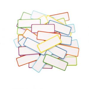 Weenwill Étiquettes Magnétiques,30 PCS Étiquette Aimanté Frigo,Petit Memo Tableau Blanc Effaçable à Sec effaçables pour Réfrigérateurs Salle de Classe,Planning Cuisine et Bloc Notes de Bureau (Xfun House, neuf)