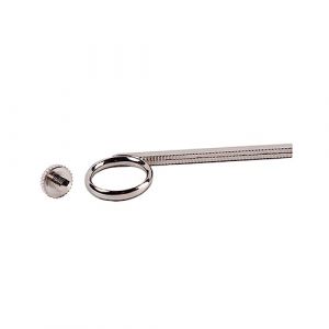 GREENADSCAPE 2 Pièces Bague Coulissante Autocollant Glissière De Soupape De Trompette De Valve Trompette Soupape à Piston Instrument Kit De Nettoyage Trompette Étui Trompette Silver (Liuakeop, neuf)
