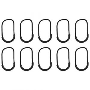 Alomejor 10Pcs / Pack Tirettes de Fermetures Tire Zip Cordon Zipper Pull Cordon de Tirage en Plastique pour Curseur de Fermeture Eclair Curseur Remplacement Sac &agrave; Dos (Etmuxtr-EU, neuf)