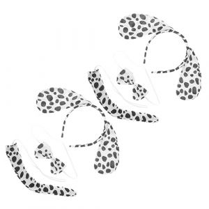 ERINGOGO 2ensembles Costume De Chien Dalmatien Pour Halloween Oreilles Et Queue Cosplay Avec -t&ecirc;te Pour F&ecirc;te Et D&eacute;guisement Et Adulte (Jehmal, neuf)