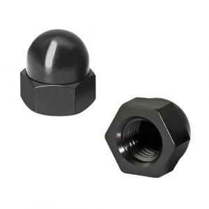 Ctyjia 25 Pi&egrave;ces Protection Cache pour &Eacute;crous, M8 Capuchon de Boulon d'&eacute;crou, Cache-Boulons en Plastique, &Eacute;crou Borgne, Noir (Ctixi-eu, neuf)