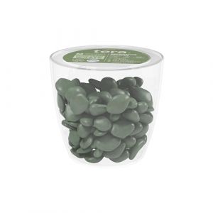 Tera Pierres pour vases et Aquariums, Galets décoratifs colorés en Plastique, Cailloux de Jardin, différentes Couleurs, Taille 3-4 cm (Petit Pot Pack, Vert) (Tecnokit Space Garden & Brico, neuf)