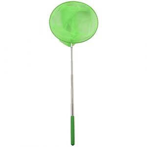 TsoLay Attraper Attraper Le Papillon Pêche Au Filet Sac en Filet De Pêche Télescopique en Acier Inoxydable Outil Extérieur Télescopique Portable Contagieux Le Filet D'Attraper Vert (yinmingsw, neuf)