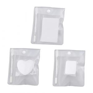 Operitacx 3 ensembles Palette de Maquillage Anneau Acier Inoxydable pour Ongles Visage et Yeux Kit Professionnel pour Cr&eacute;ation et M&eacute;lange de Couleurs pour Femmes (YU SCIELOGY, neuf)