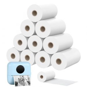 Lot de 20 rouleaux de papier thermique pour imprimante photo - Pour appareil photo d'enfant - 57 x 30 mm (shenzhenyangshimudianshangyouxiangongsi, neuf)