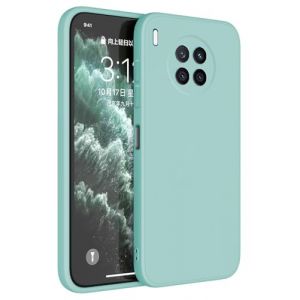 Topme Coque pour Huawei Nova 8i / Honor 50 Lite (6.67" inches) Etui Housse, Protecteur de Peau en Silicone TPU - Cyan Clair (topme, neuf)