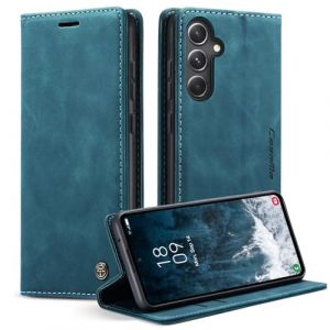 Phernykas Coque pour Samsung Galaxy S23 FE 5G &Eacute;tui Wallet Cover, Housse Flip en Cuir Premium PU Portefeuille Case, [Fentes pour Cartes] [Magn&eacute;tique] [Antichoc] [Kickstand] Housse S23 FE Case, Gr&uuml;n (Phernykas, neuf)
