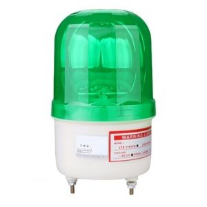 Tour de signalisation industrielle avec indicateur LED-1101, 12 V, 24 V, 110 V, 220 V, 380 V, gyrophare, signal sonore, stroboscope rouge, jaune, bleu, vert.(Green,380V) (ZYLU Biz Studio, neuf)