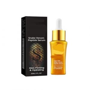Sérum Peptidique Au Venin De Serpent – Antirides, Raffermissant Et Hydratant, Réduit Les Ridules, Améliore L'élasticité Et Illumine La Peau(2PCs) (lao6-888, neuf)
