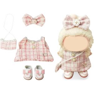 Ensemble de V&ecirc;tements pour Poup&eacute;e 17 cm (6,7 Pouces) | 4 Pi&egrave;ces Costume Chic | V&ecirc;tements de Luxe Haute Qualit&eacute; pour Filles et Gar&ccedil;ons | Accessoires Mode pour Poup&eacute;es (Style 5) (DLAYLQZG, neuf)