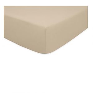 Drap-Housse Percale 100% Coton 80 Fils – Bonnet 30 cm – Doux, Résistant et Élégant - Qualité supérieure 80 Fils (Beige, 160 x 200 x 30) (kidparadise, neuf)