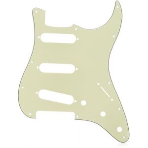 Fender American Standard Strat 11 Hole Pickguard 3-Plis Mint Green (Coloretta, neuf)