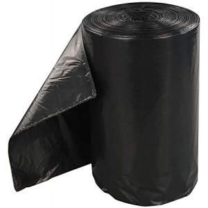 Alina Sac poubelle 240 litres en polyéthylène noir robuste pour poubelle à roulettes, Polyéthylène, Noir, 25 sacks (Alina Ltd, neuf)