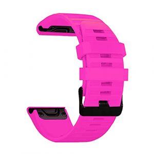 AISPORTS Compatible avec Garmin Forerunner 935 Bracelet Silicone, 22mm Quick Fit Bracelet de Montre Bracelet de Remplacement pour Garmin Fenix 6/6 Pro/Fenix 5/5 Plus/Forerunner 935/945/Approach S60 (AISPORTS, neuf)