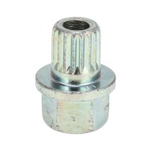 VekAuto Écrou De Verrouillage De Roue Compatible Pour Bmw, En Acier Allié Galvanisé Durable 34/18Pt De Couleur Argent, Vis Antivol Avec Clé De Démontage (AUTOFIND, neuf)