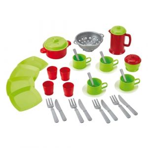 Jouets Ecoiffier - 2640 - Sac d&icirc;nette garni - 100 % Chef -35 pi&egrave;ces - D&egrave;s 3 ans - Fabriqu&eacute; en France (Gpasplus, neuf)