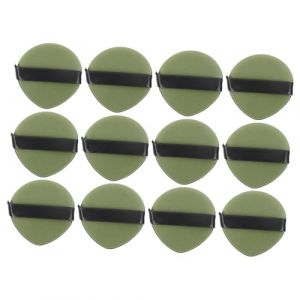 LIFKOME 12 pi&egrave;ces Double-faced Water Drop Cosmetic Powder Puff Soft Foundation Makeup Cushion For Dry And Wet Use Lightweight Beauty Sponge For Delicate Skin Application (hdybs, neuf)