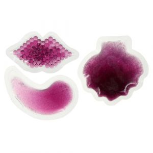 AUTSUPPL 3 pi&egrave;ces Pack Thermique Gel R&eacute;utilisable pour Yeux et L&egrave;vres Chaud Froid Souples pour des Poches Gonflements et Fatigue Oculaire Soin Contour des Yeux (Sanacen, neuf)