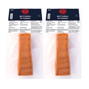 Bottarga de Thon Su Tianu Sardu 250g GARANTIS - 2 paquets de 100/150g - Fait &agrave; la main en Sardaigne, Italie - Caviar de la M&eacute;diterran&eacute;e - Poutargue Boutargue sarde Kosher (TASTAI - mediterranean food experience, neuf)