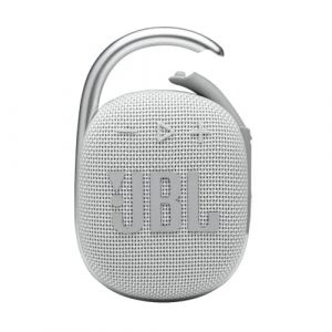 JBL Clip 4 Mini haut-parleur Bluetooth portable, gros son et basses puissantes, mousqueton intégré, étanche IP67 et résistant à la poussière, 10 heures de lecture, haut-parleur pour la maison, (EVERGAME, neuf)