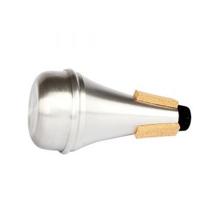 Générique Silencieux Aluminium Instrument Saxophone Trombones Trompettes Muet Ténor Xylophone Clarinette Sourdine Pour Trompette Silver (Tqlll, neuf)