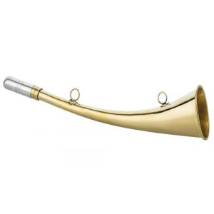 Klaxon de chasse Corne de brume 12 cm 16 cm 22 cm 25 cm 31 cm Bateau de chasse en laiton poli Dor&eacute; (25 cm) (wildkameras.org, neuf)