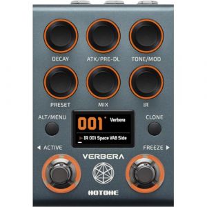 Hotone Verbera NC-200 Convolution Reverb Effects Processeur (alimentation incluse) (BF Music, neuf)