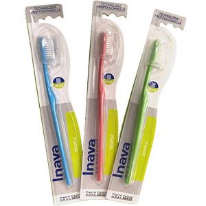 Inava Brosse à Dents SOUPLE - Lot de 3 Brosses (3So) (Pharmaco, neuf)