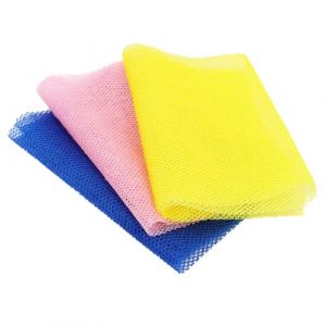 FOYTOKI 3pi&egrave;ces Brosse &agrave; Dos Pour Douche Avec Sangle Longue Outil Exfoliant Pour Nettoyage Dos Sous La Douche Serviette De Bain (Wyn White, neuf)
