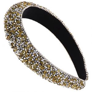 HONMEET Bandeau Diamant Cheveux Cerceau Pour Femmes Bandeau De Diamant Élégant Et Pratique Réutilisable Et Décoratif (ATriss, neuf)
