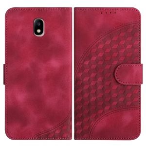 JayModCase Coque pour Samsung Galaxy J7 2017 /J730, Cuir PU &Eacute;tui Flip Portefeuille &agrave; Rabat Housse avec [Antichoc] [Magn&eacute;tique] [Porte Cartes] [Stand Fonction] pour Galaxy J7 2017 - Rose Rouge (JIEMA EU STORE, neuf)