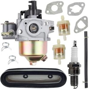 ZAMDOE Carburateur GXV160 pour Honda GXV120 GXV140 GXV160 Moteur HR216 HRA216 HRC216 Tondeuse &agrave; Gazon Remplacer 16100-ZE6-W01 16100-ZE7 -W21 Filtre &agrave; air Remplacer 17210-Z1V-003 17210-ZE7-305 (ZAMDOE, neuf)
