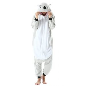 SimZoo Pyjama pour Adulte Halloween Vêtements Décontractés Combinaison Chemise de Nuit Grenouillere Pyjama Koala M (APNOW, neuf)
