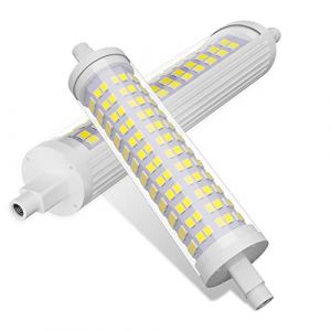 R7S LED 118mm, 16W R7S LED COB Ampoule Blanc froid 6000K 1600LM, &Eacute;quivalent pour les lampes halog&egrave;nes 150W J118 R7S, AC 220-240V Pas de scintillement Non-dimmable, 2 pack (BVCL, neuf)