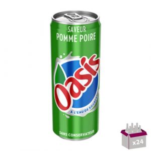 Oasis Pomme Poire Slim - 24 x 33 cL (Wine And More, neuf)