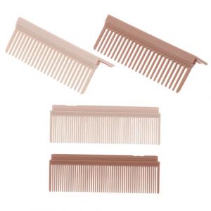 BESTYASH 2pièces Peigne Lisseur à Clip Amovible Peigne à Cheveux Raides Et Lisseur Accessoire De Coiffure Pour Femmes Et Hommes Outil De Lissage (Feast of Yan, neuf)