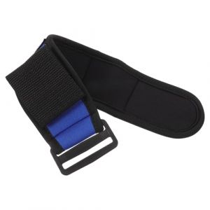 Milisten Bracelet pour Canne à pêche à la Mouche Support de Poignet pour Canne à Mouche Aide au Poignet Porte-Canne Renfort de Support de coulée Porte-Canne Respirant Black (RongO, neuf)