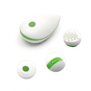 FRCOLOR brosse cuir chevelu électrique portable hair care scalp massage brosse plate Green (Laners, neuf)